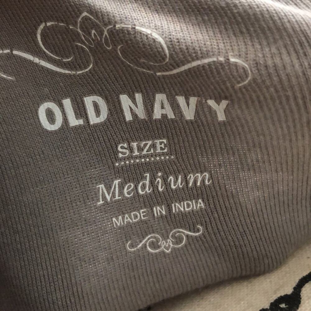 Old Navy Gray Ribbed Tank with Ruffle Detail Size Medium - Picture 5 of 5